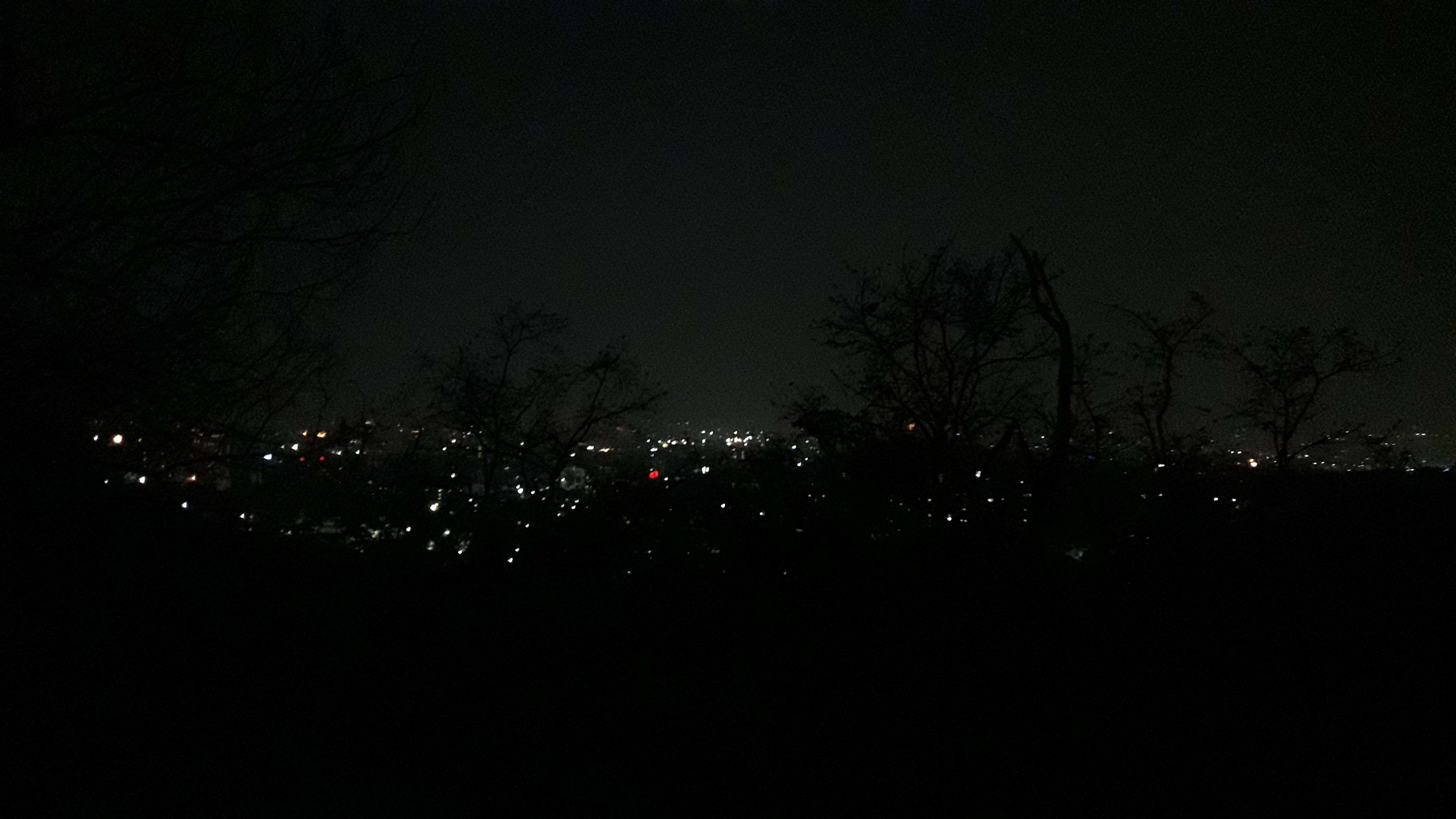 The city at twilight
