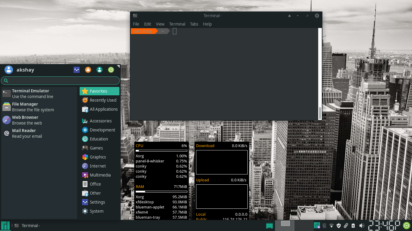 Manjaro looking elegant