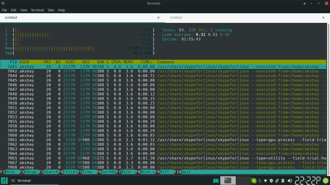 Skype hogging memory